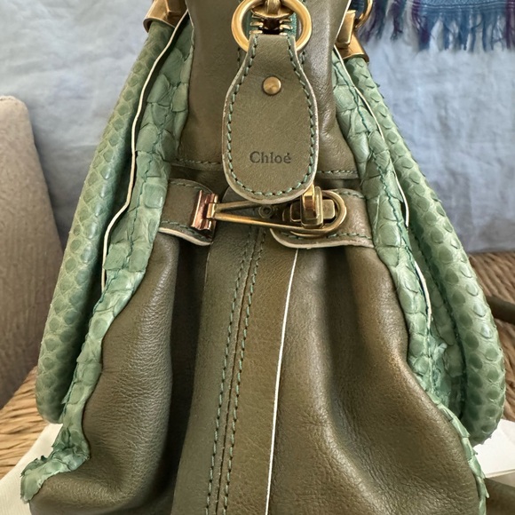 Chloe Python Paraty Medium - Picture 2 of 6